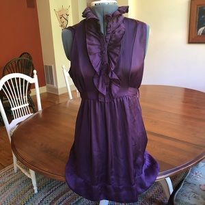Purple Silk Blouse